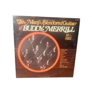 Buddy Merrill The Many Splendored Guitars of Buddy Merrill Vinyl Record Album